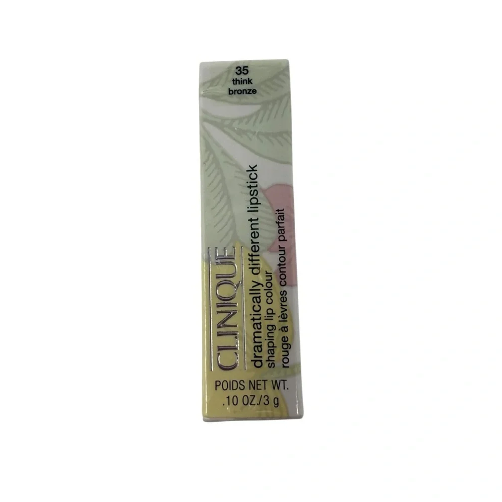 Clinique Dramatically Different Think Bronze Lipstick one tube New in box